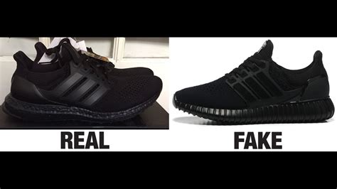 adidas ultra boost fake and real|real vs fake adidas ultra.